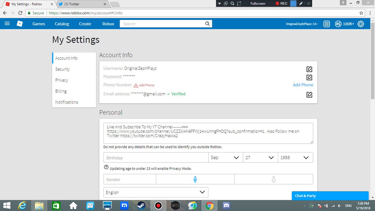 Как подтвердить почту в роблоксе. Аккаунты в РОБЛОКС. Roblox account. Account settings Roblox. My settings Roblox.