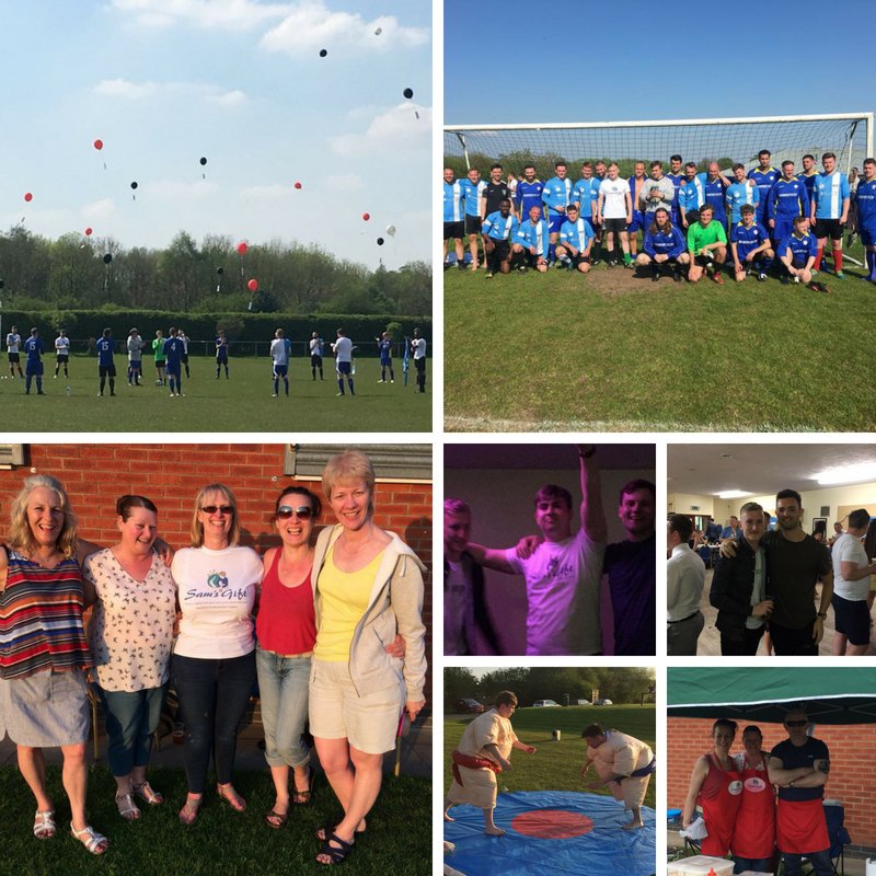 Sams_Gift's tweet photo. We were so overwhelmed with the love and support that we received at our annual Memorial Match, what an amazing day, raising Β£2000!
Read more on our website https://t.co/7b9d3fTvxG
#InMemoryofSam https://t.co/Ww9NSKfFFk https://t.co/SCQjDKJuwD