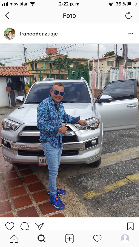 jesusmedinae's tweet photo. ¡Atención! Con el carnet de la patria no tienes derecho a estos lujos, pero como este es un chavista enchufado y fanfarrón al que le gusta mostrar sus riquezas de los negocios que hace "vendiendo arroz" de la empresa Proalca. Se lo presentamos se llama Franco De Azuaje. https://t.co/DzMhQgx2bu