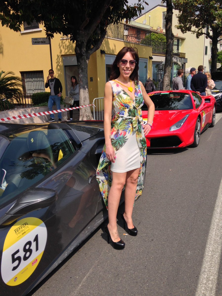 sistersgv's tweet photo. #MilleMiglia #ferrari #testarossa #shopping #sistersdesenzano#outfit#desenzanodelgarda https://t.co/jsjIP6E52m
