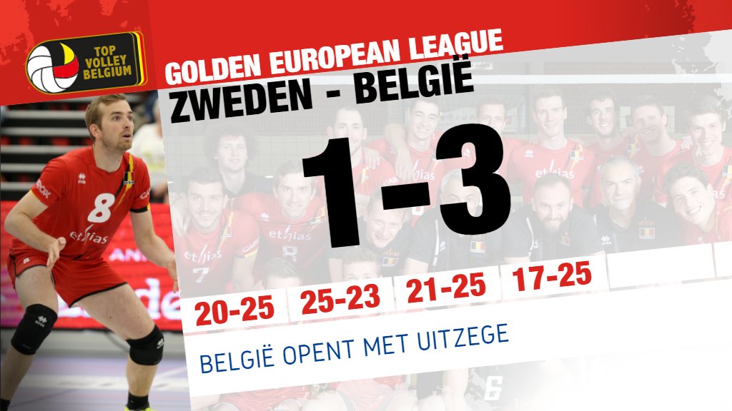 Een belangrijke eerste uitzege in de Golden European League. Lees er meer over op topvolleybelgium.be/display/articl…