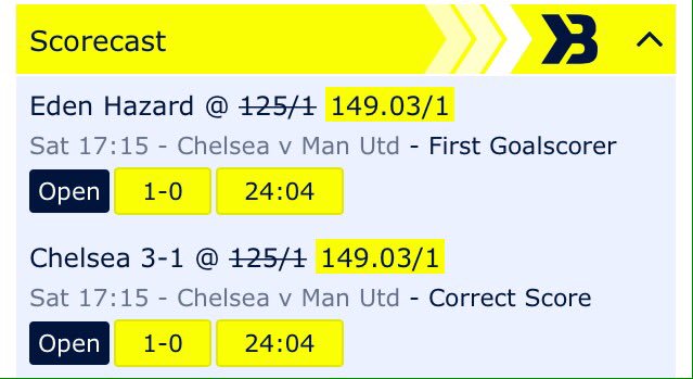 Bets on early goal hopefully more goals !!!!
