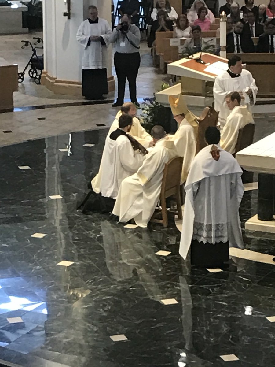 Jmorris905's tweet photo. Shots from Broadcast booth of ordination of Rev Tim Williford, Rev Kyle Bell and Rev Lou Turcotte #DOSPordination #dospjoy @ItsMySpiritFM @BishopParkes https://t.co/hgeBF0wqxk