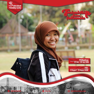 rioya11's tweet photo. I’m so excited to bring the name of Indonesia to the world! In Friendship from Indonesia i will spread love and smile #ifs #ifsffi2018 #studentexchange #indonesia #southkorea #philippines @intlfriendshipsociety @nadianendy @bangsatwika @primastutiv @gery_ar https://t.co/6l6VDvstn9