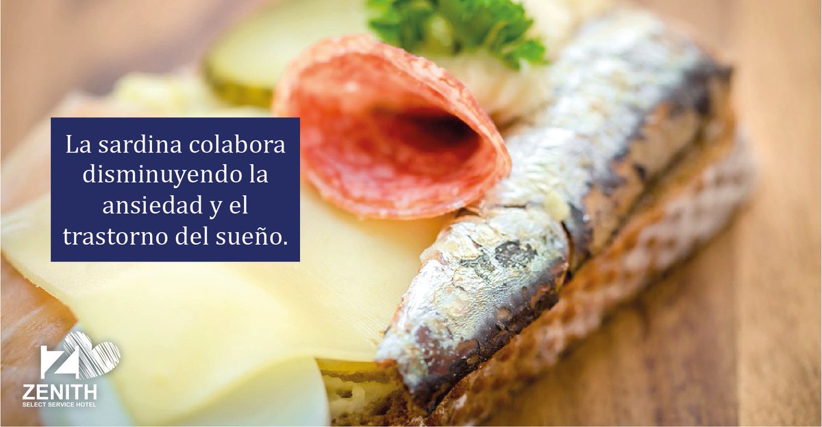HotelZenithT's tweet photo. ¿Sabías que este alimento te puede ayudar a #DescansarMejor? 🐟 #Viajar #Turismo #vacation https://t.co/TWdzSUgEM1