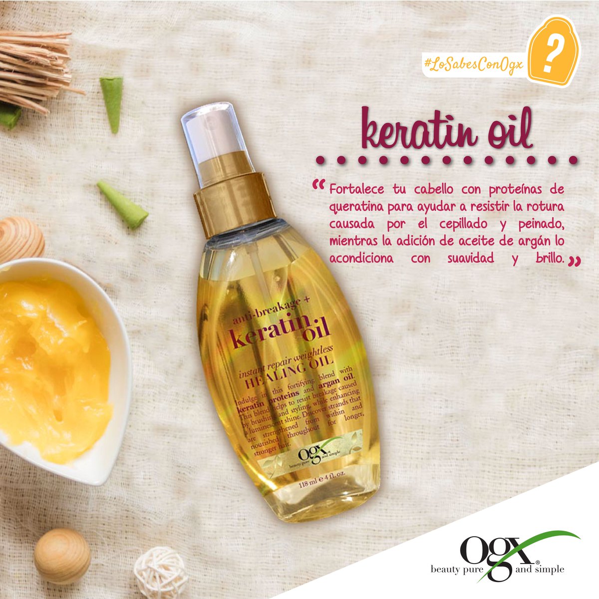 OgxPeru's tweet photo. #LoSabesConOgx Las proteínas de la Keratina la cual fortifica cada pelo logrando un cabello restaurado, suave y fortalecido.

#serum #belleza #actitud https://t.co/D051MMWkGE