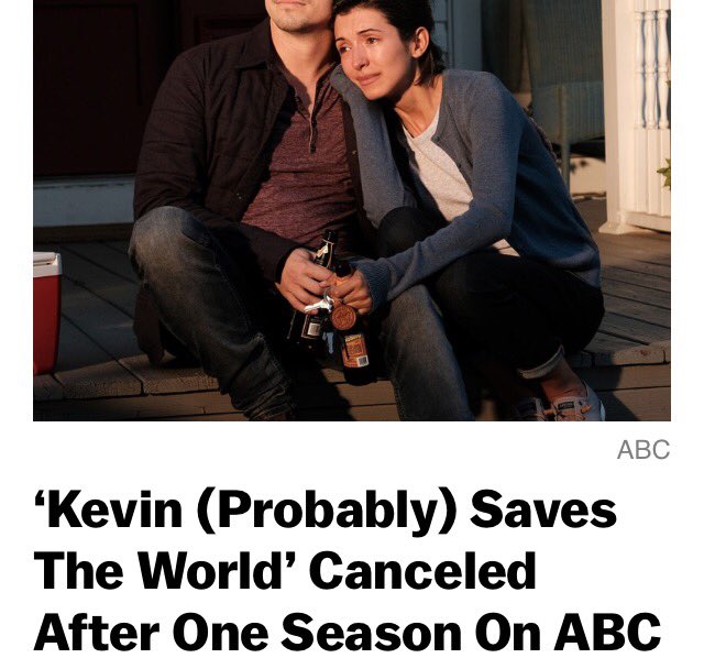katieritzsmiles's tweet image. Nonono @ABCNetwork Why are you canceling amazingly written, heartwarming, genre breaking shows?!?? This is what the world needs. Creativity! Originality! Heart! Laughter! Hope! #SaveKevinProbablySavesTheWorld @JasonRitter @KevinProbably