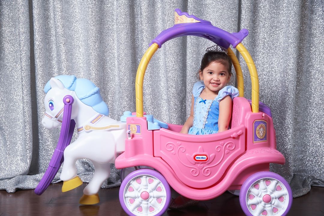 little tikes princess horse and carriage big w