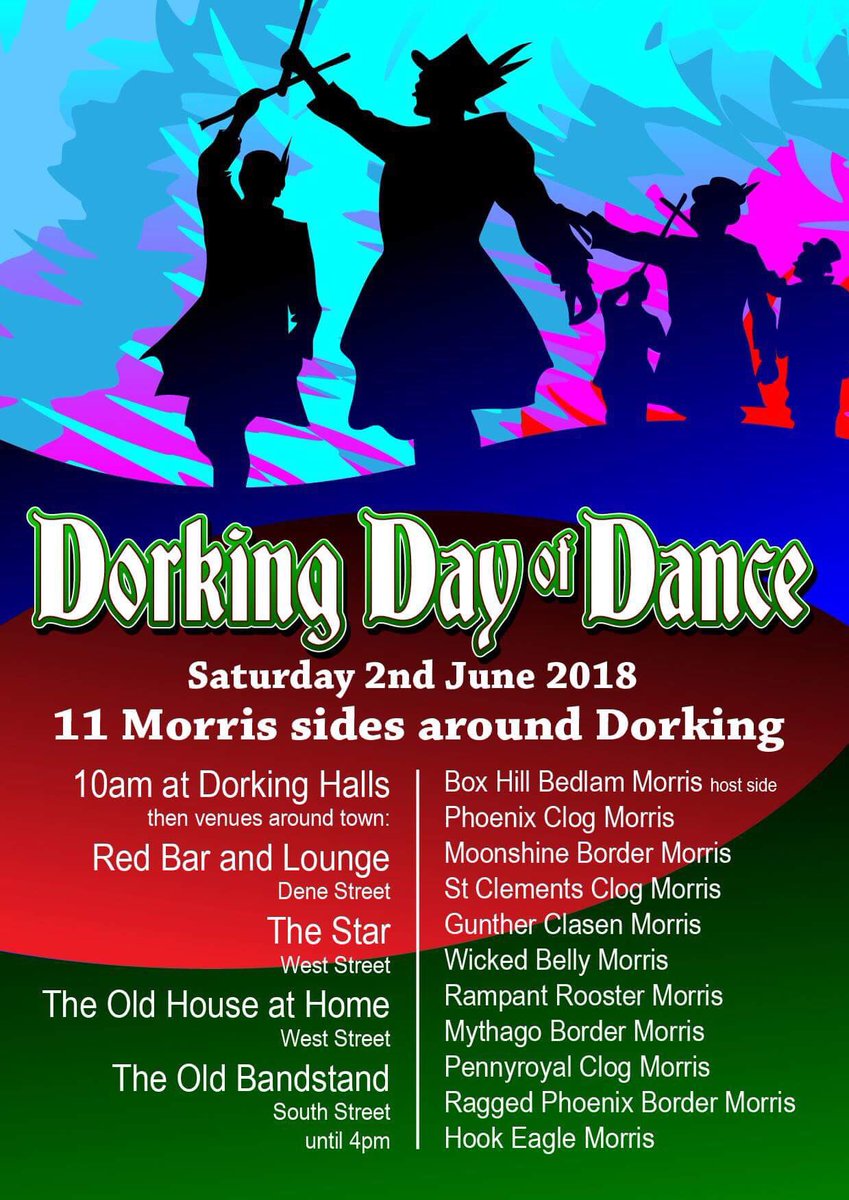 DorkingDanceDay's tweet photo. DORKING Day of Day 2018 #2weekstoday #morris #dorking #surrey #events https://t.co/Ul8Cdq8Bec