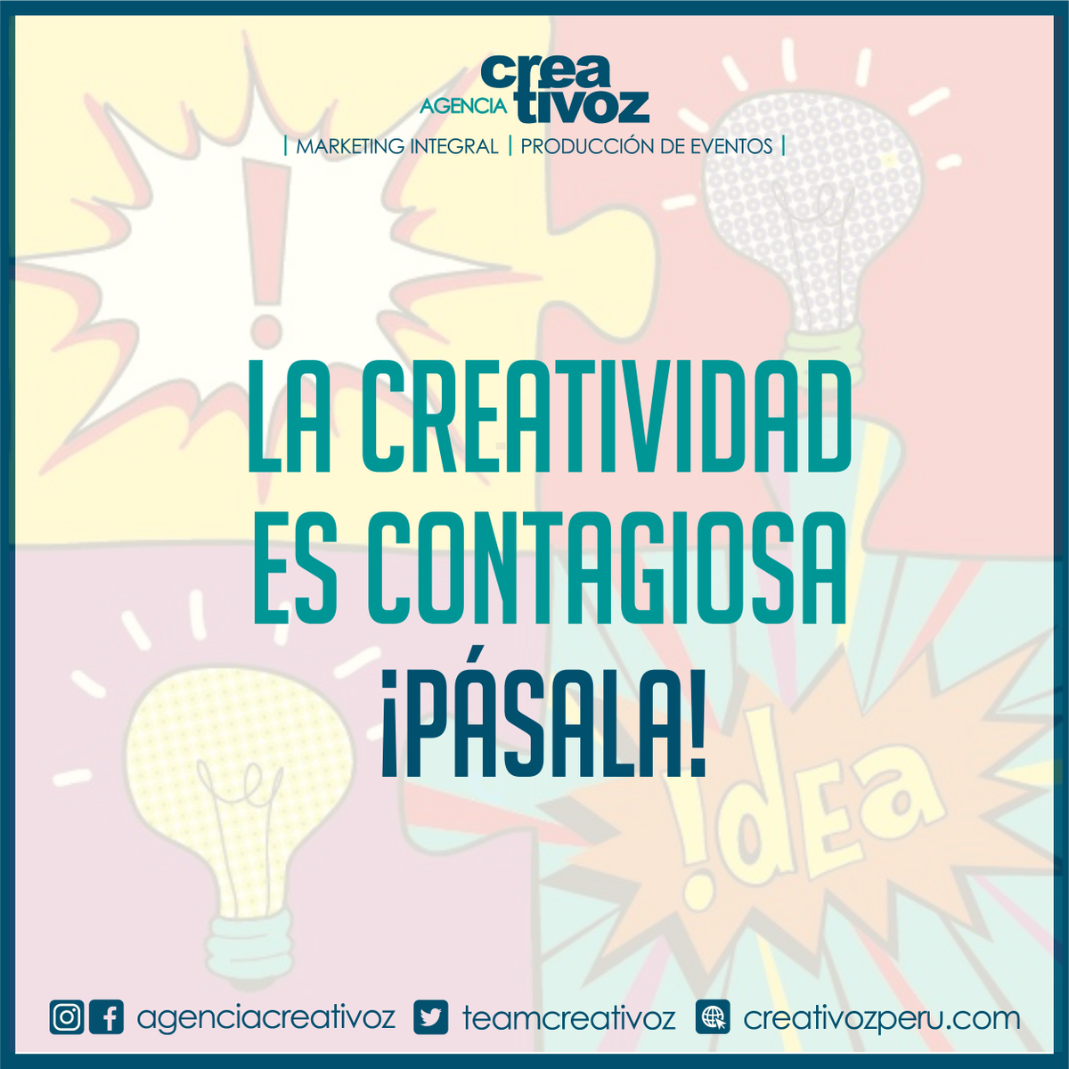 teamcreativoz's tweet photo. Creativo no es el que imagina, sino el que hace imaginar 
#TeamCreativoz https://t.co/Z7vB7BRyus