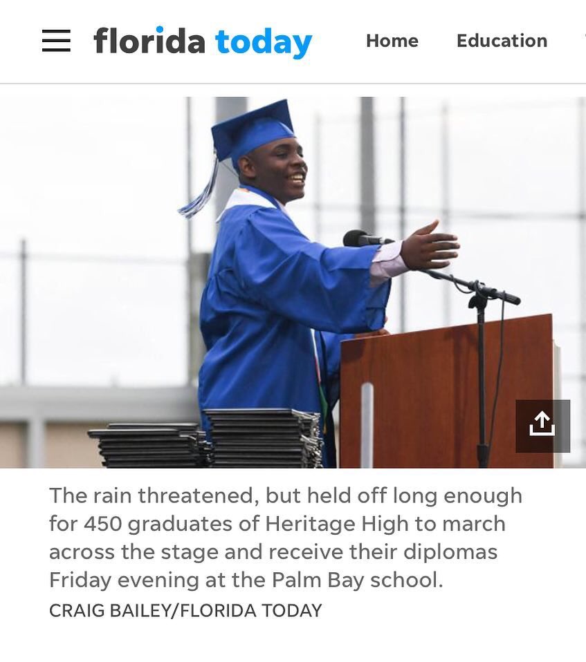 JTWilsonII's tweet photo. So proud of my younger cousin, Stephen TJ Bristol, Jr who was the 2018 Class President at Heritage High in FL. He Graduated with honors and distinction.  can't wait to see what you accomplish in the next. #2018grad #classpres #stonybrookbound #itrunsinthefamily https://t.co/4BUzZTQ3Sf