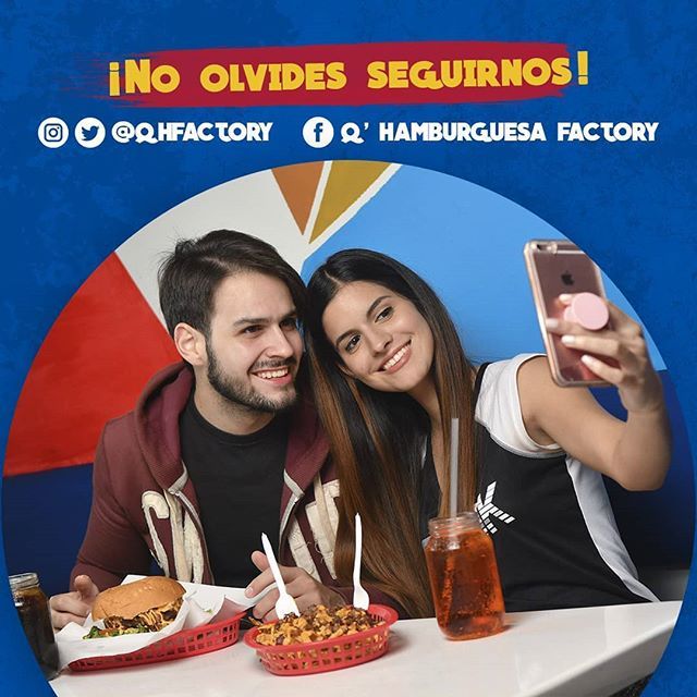 qhfactory's tweet photo. Síguenos en todas nuestras redes sociales para que siempre estés al pendiente de nuestras promociones y de las más ricas hamburguesas😄😱🍔🍟
. 
#Burgers #qhflovers #qhfans #qhfexpress #hamburguer #foodporn https://t.co/5GcTWLDADi https://t.co/ejR3gREsez