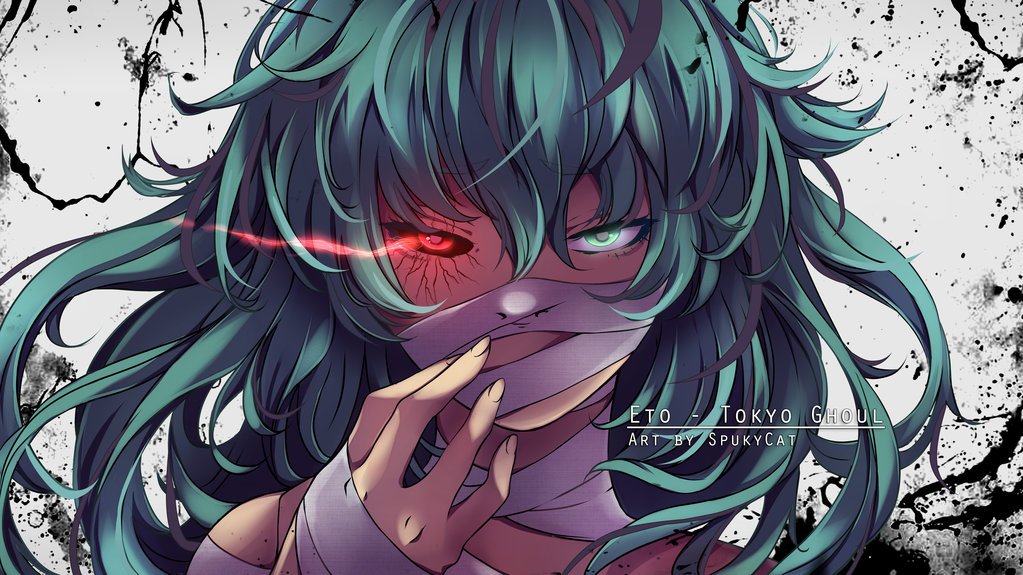 SpukyCat =( ᆺ˂)= on Twitter: "Eto💚Tokyo Ghoul Which version do you