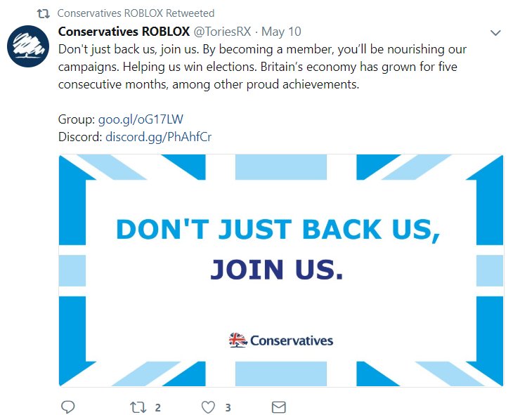 Memeulous On Twitter What On Earth - conservatives roblox on twitter dont just back us join