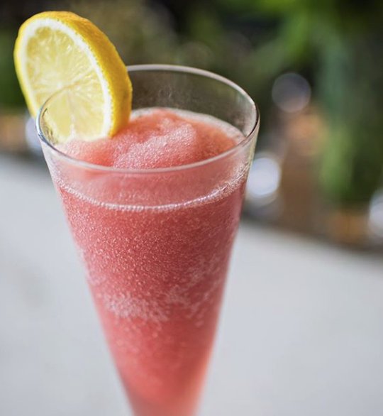#Frose from #pawpawrestaurant is the drink of the weekend. One sip and you'll agree! #chseats #holycityeats bit.ly/2hQONPU