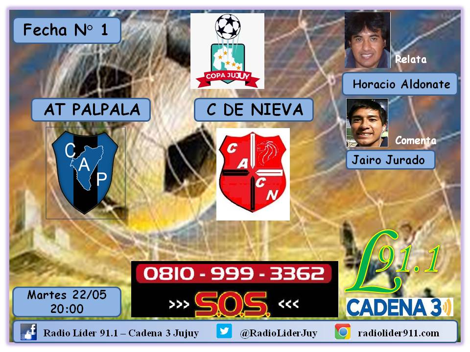 radioliderjuy's tweet photo. Comienza la Copa Jujuy 2018 y nosotros estaremos ahí¡¡¡ https://t.co/x2l5Os1gyy