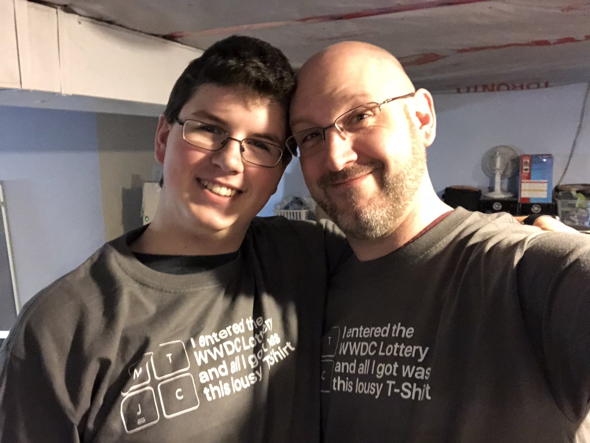 JPKnews's tweet photo. Visited the @mtjc_podcast headquarters of @timmitra and all we got were these cool t-shirts! @Xman_1664 #morethanjustcode #mtjc #askmtjc https://t.co/ulei15qcd3