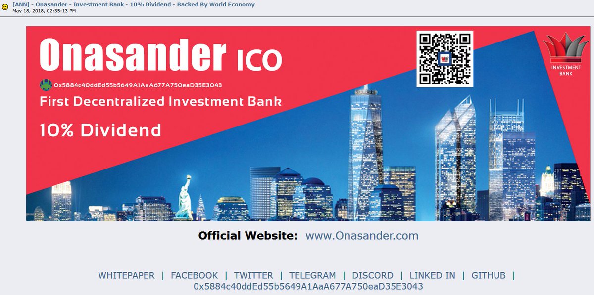 Bitcointalk.org ANN Thread