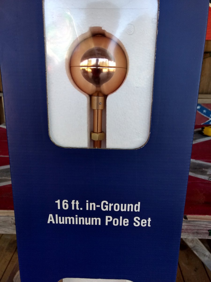 DixieStore52's tweet image. Sixteen foot aluminum Flag poles with one free flag. Call or visit Dixie general store Heflin Alabama. 256.239.4859 dixiegeneralstore.net