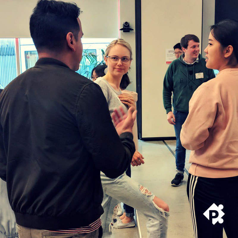 protohack's tweet photo. #ProtoHackEDU at @NU_Seattle is off to an amazing start. We've overheard some pretty epic ideas! #RedHuskies https://t.co/rGCadT6Jhy