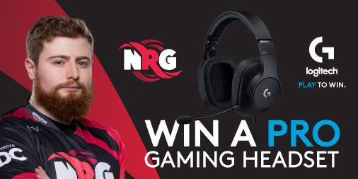 LogitechG's tweet photo. With gear that provides superior sound, you can #PlayToWin. Take your gameplay to another level and RT to win a Pro Gaming Headset. #ESLDallas #LogitechG https://t.co/NxqtlsLudV