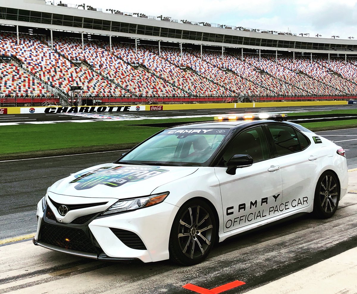 jmfamilynews's tweet photo. The #Toyota activation at the @charlottemotorspeedway is incredible! We’re crossing our fingers for a win tonight from one of the Toyota drivers at the Monster Energy All-Star Race! @ToyotaRacing @Toyota @SoutheastToyota #toyotaracing #trd #letsgoplaces #camryneed4speed https://t.co/OpsjKIv4Uc