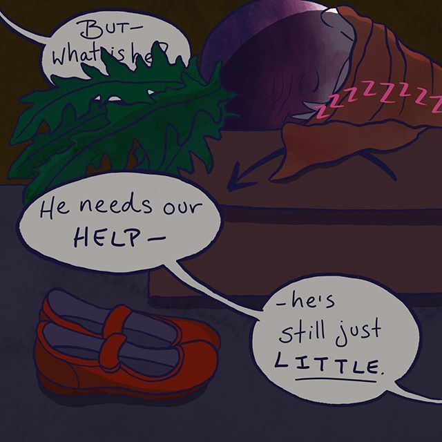 alexisamann's tweet photo. Day 24 of #100daysofturnip. Finally a comfy place to sleep. <3 #the100dayproject .
.
.
.
.
.
. #100dayproject #comics #comicart #comix #narrative #illustration #illustragram #dailyillustration #comicart #turnip #illlustratorsofinstagram #illustratorso… https://t.co/w2FX2zW6Ay https://t.co/mHot2U87nH