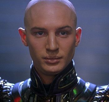 JohnPaul_OD's tweet photo. Tom Hardy bald, is only unrecognisable to those who have never seen @StarTrek #Nemesis #praetorshinzon #TNG #RoyalWedding https://t.co/rZwtNCM1MK