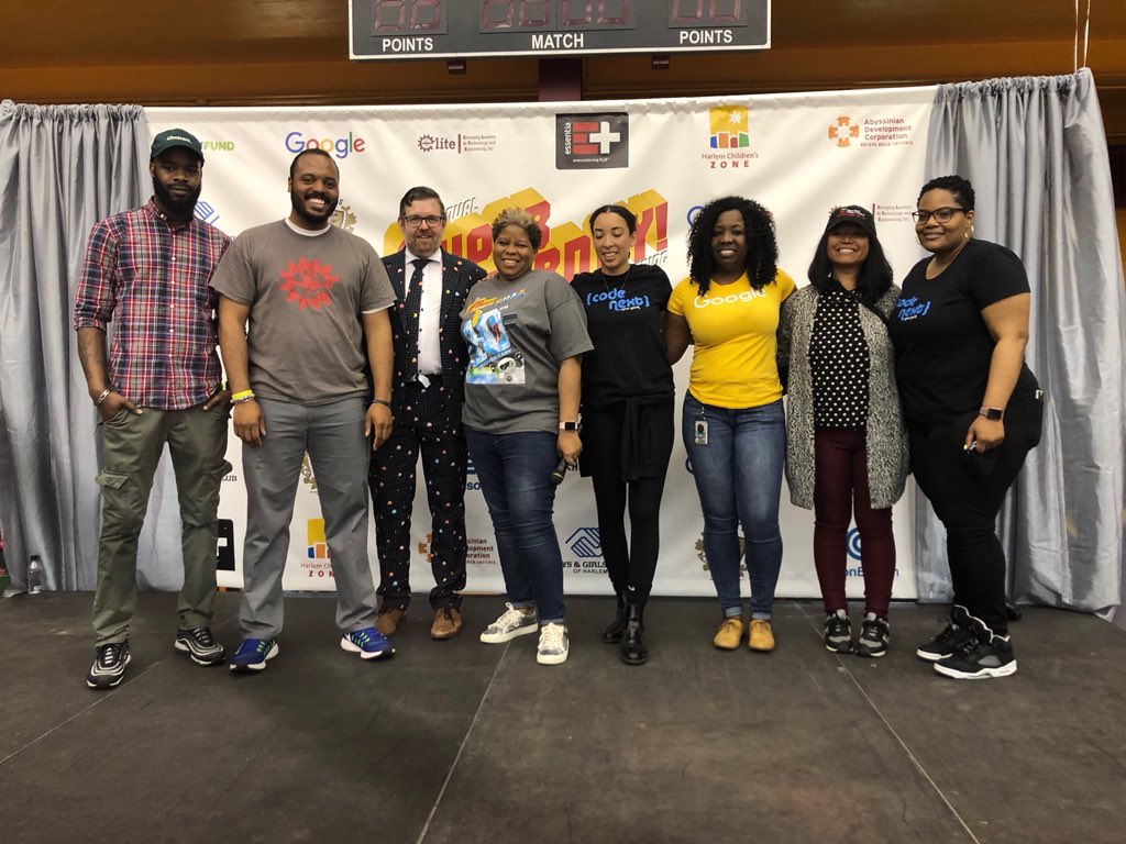 Today we announced our amazing Harlem Alliance partnership with <a href="/NYUrbanLeague/">NY Urban League</a> <a href="/ELITE_education/">ELiTE Education</a> powered by <a href="/Google/">Google</a> #CodeNEXT @ #SuperSaturdaySTEMExpo