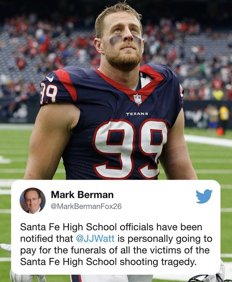 ecnaifed2015's tweet photo. @JJWatt is a real life superhero https://t.co/58bHdmFZCk