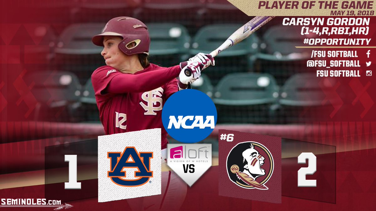 FSU_Softball's tweet photo. Noles end it on an inside the park home run! #Opportunity https://t.co/nagaCtgqJI
