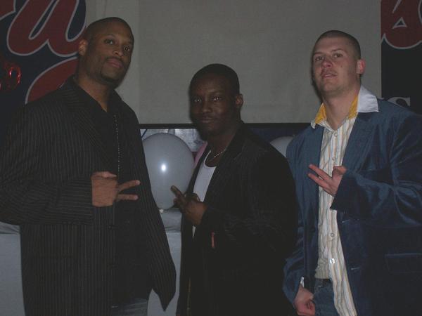 DKGBeakley's tweet photo. Happy bornday to my big brother and oldest friend @The_KJ_Zone . And by oldest friend... I mean you're old dog. Like real old.#VIPset https://t.co/t0y2FyNi6R