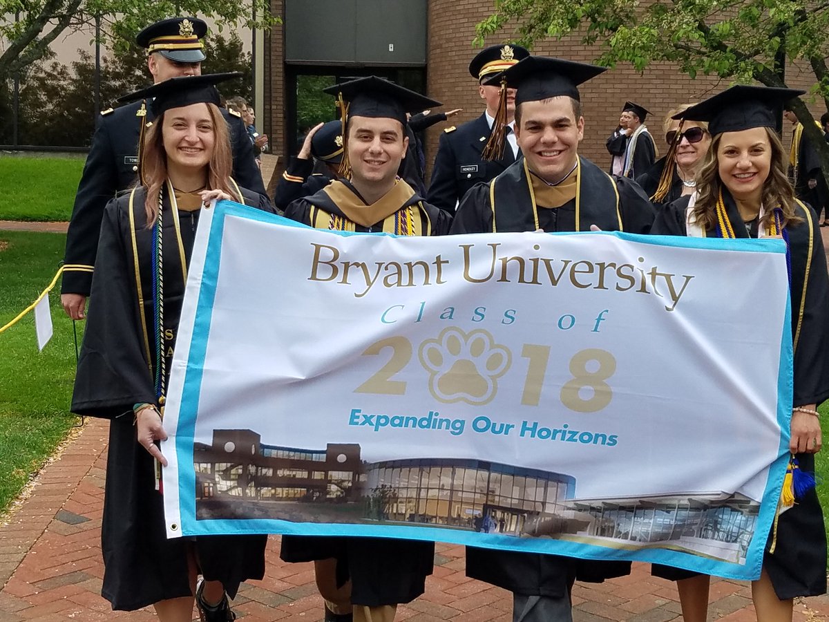 raygrigelevich's tweet photo. Great day, congratulations to the class of 2018, Inspired to Excel @BryantUniv @BryantUniv_News #BryantGrad2018 https://t.co/W66d6tEJ04