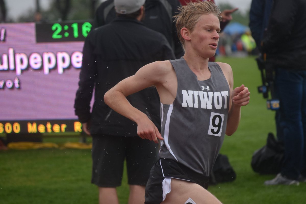 Emrick Wells too 7th in the 400m after brother Oskar took 13th in the 1600. <a href="/niwotathletics/">Niwot Athletics</a> <a href="/BoCoPreps/">BoCoPreps</a> <a href="/CHSAA/">CHSAA</a>