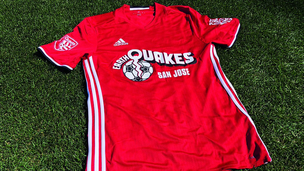 sj earthquakes jersey