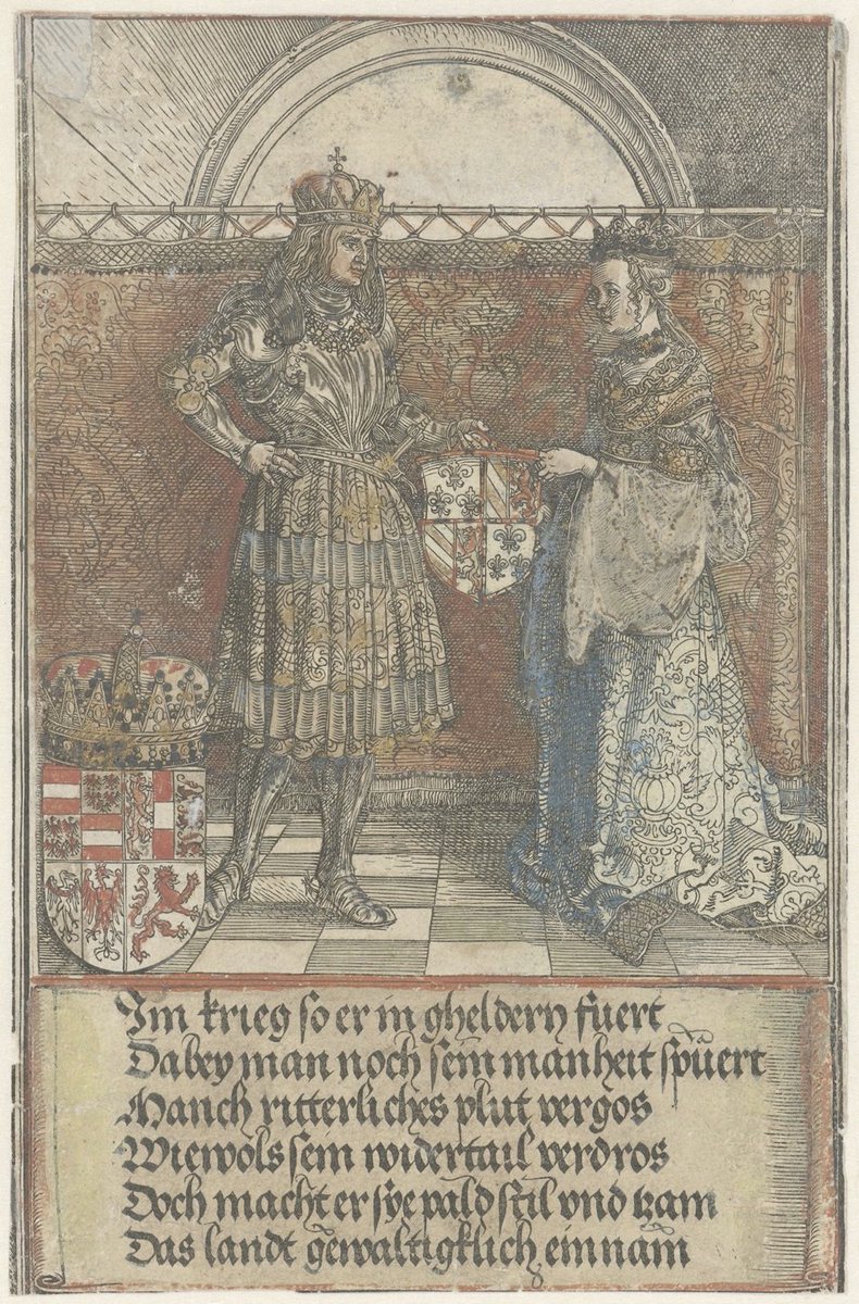On this #RoyalWedding day, let's go back in time: in 1477 Maximilian of Habsburg married Mary the Rich in Ghent.