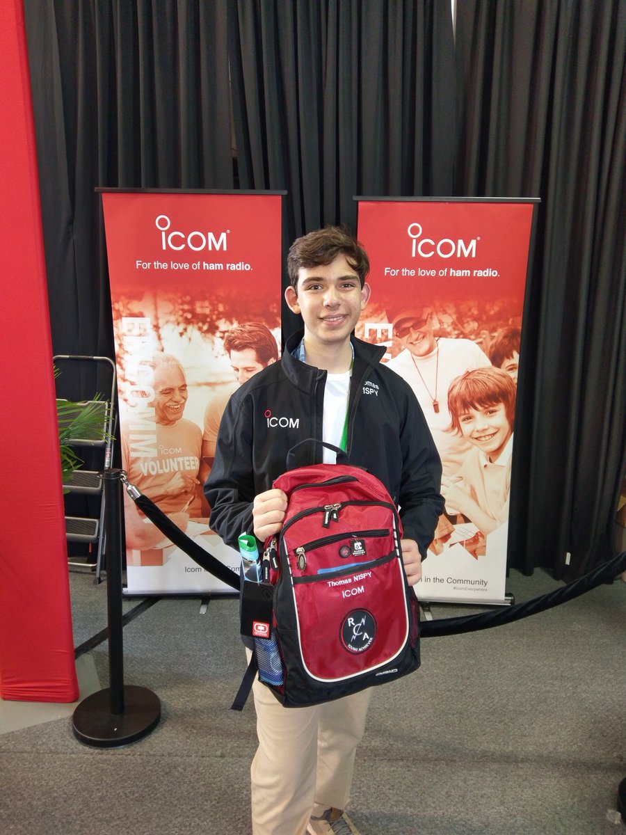 IcomAmericaInc's tweet image. These young hams from the Youth Forum are setting a great example for their future in amateur radio with exceptional guidance from the RCA Director Carole Perry WB2MGP. Congratulations to all of them and we are so proud to be a part of their journey. #Hamvention #IcomEverywhere