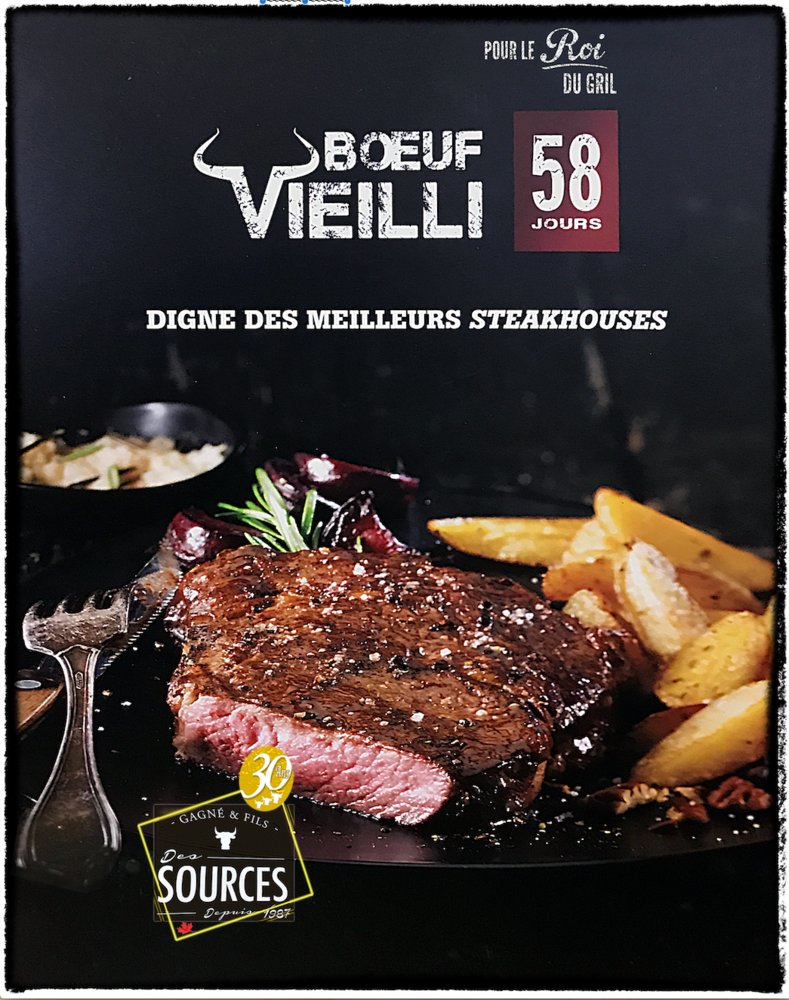 marchecrevier's tweet photo. La saison parfaite est enfin arrivée, gâtez-vous avec notre boeuf vieilli 58 jours en chambre directement ici en magasin. Avec les conseils de nos bouchers; les cuisiner au bbq est si simple et délicieux! # boeufvieilli58jours #mieuxmanger #boucher #viande #boeufsterlingsilver https://t.co/MnkuBIn8Kr