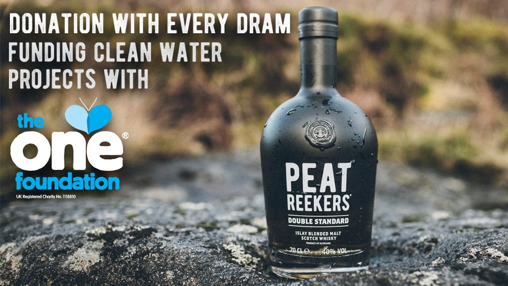 Happy #WorldWhiskyDay to <a href="/peatreekers/">Peatreekers</a> , who today announced a guaranteed donation to The One Foundation with every dram, supporting our global, sustainable clean water and sanitation projects. Find out more: ow.ly/vS6530k4rcz 💧🌍💙