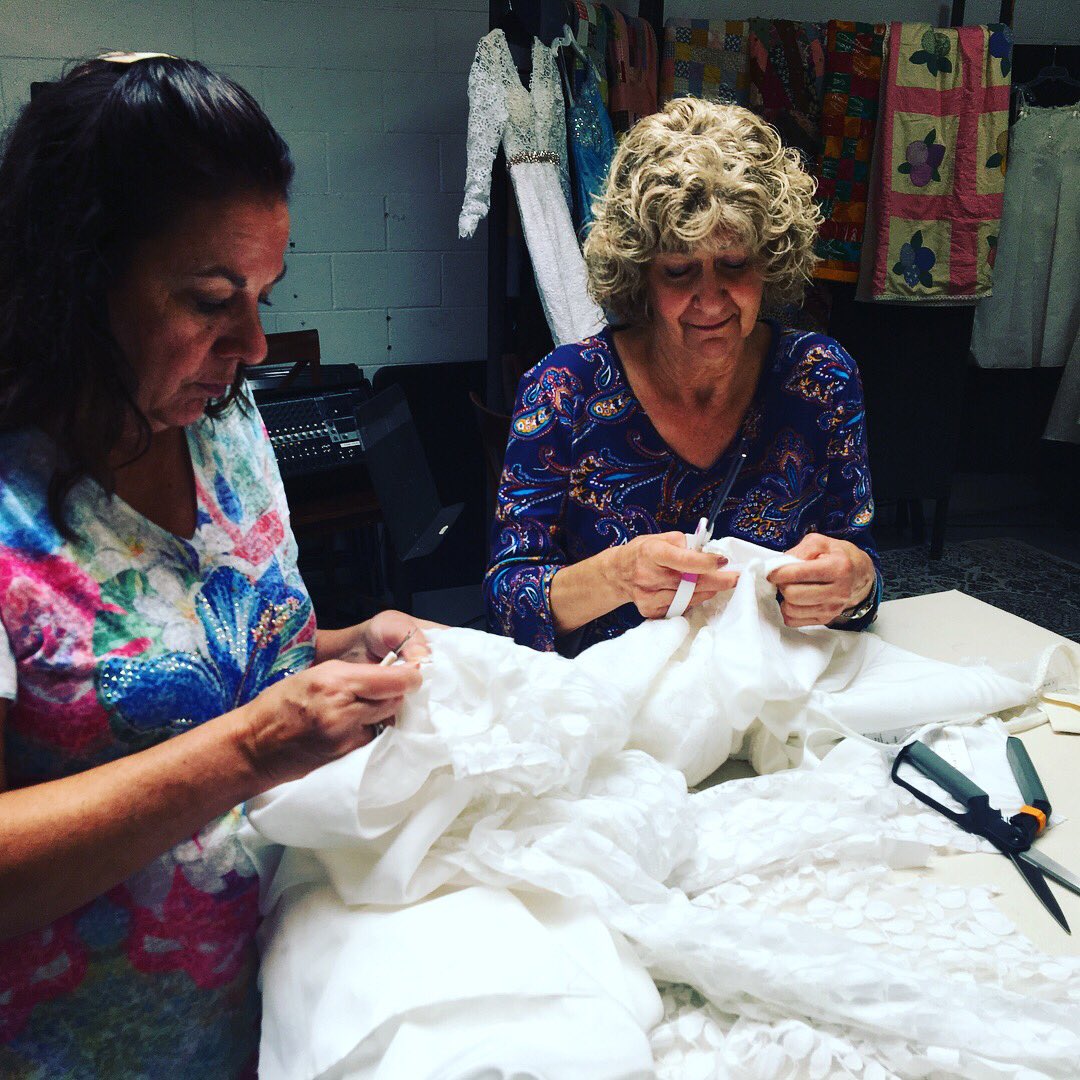 AngelGowns's tweet photo. We are having our sewing day today!!! https://t.co/e2nlxbZddo