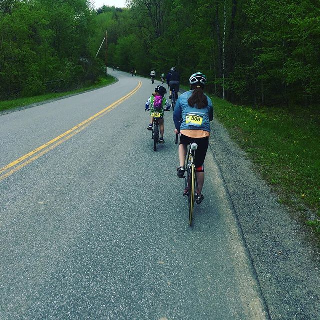 Richard Tom ride with the family- three generations!