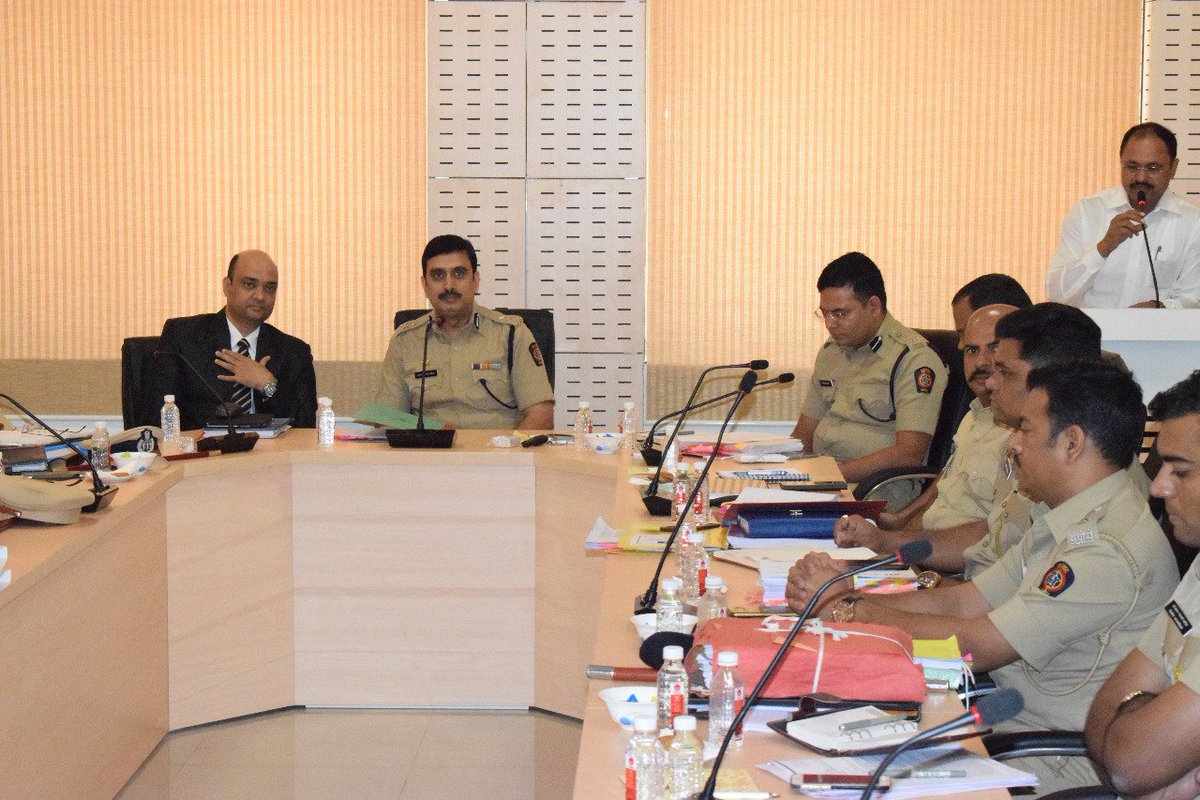 Monthly crime meeting of the Range held in the newly built Samarpan Conference Hall. Also felicitated Papya Sheikh prosecution team for outstanding work.