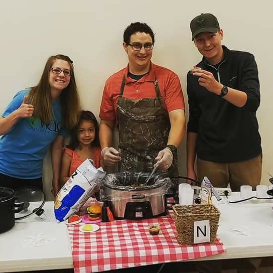 So thrilled to take 2nd in our church's chili cookoff! Great competition for a great cause!