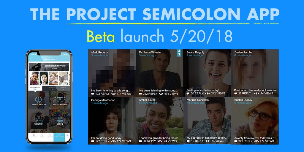 Project Semicolon® tweet media