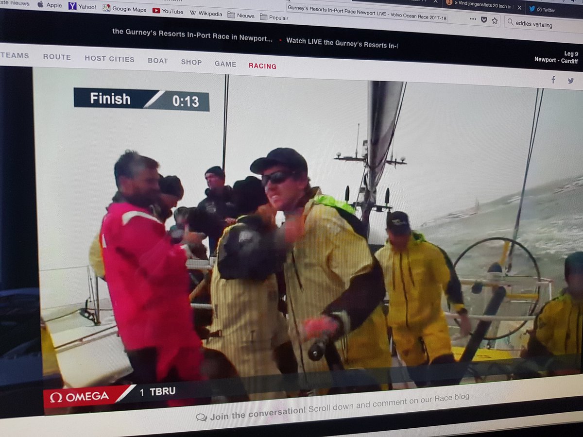 Congrats to <a href="/brunelsailing/">BrunelSailing</a>, winner of the IPR in Newport, followed by <a href="/desafioMAPFRE/">Desafío MAPFRE</a>. Well done! #VolvoOceanRace