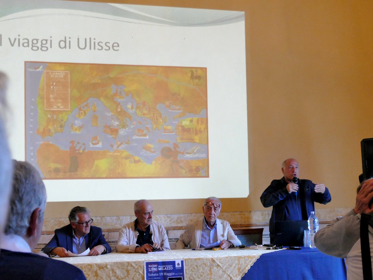 carfulco's tweet photo. #Sicily #Milazzo #stefanolopresti #palazzodamico #PeterFend 05.19.2018 presentation of the book by Stefano Lo Presti on the sea of Milazzo. Fifty years of passion for the sea, surrounded by enthusiasts and lovers of the sea, a life full of colors of underwater nature. https://t.co/onl9mNfQX2