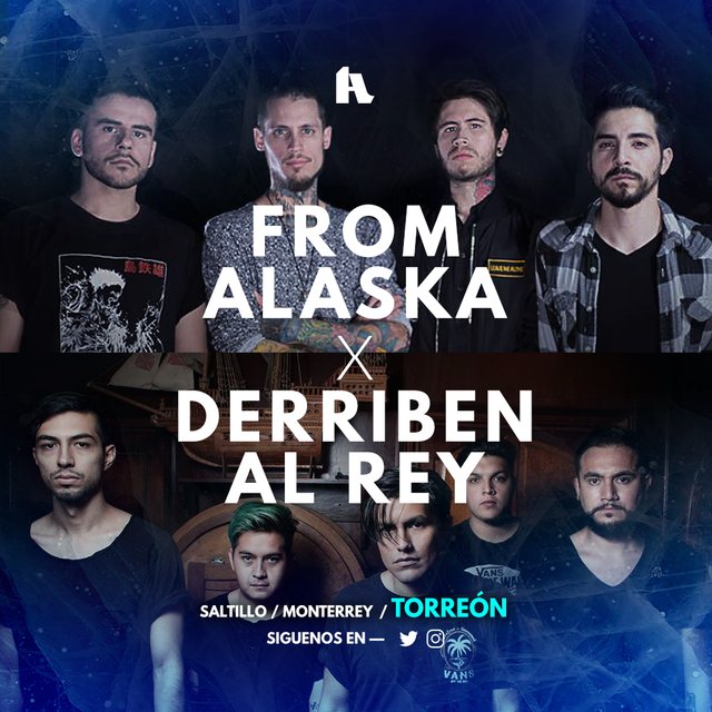 AvanzadaMx's tweet photo. ¡LA ÚLTIMA Y NOS VAMOS TORREÓN! 📍🇲🇽️🙌

Nos vemos en unas horas.
Bombay / 8 p.m. 📍🕗

Para más información síguenos en Facebook como Avanzadamx #avanzada #mty #saltillo #torreón #fromalaska #derribenalrey https://t.co/GAPdBdJayc