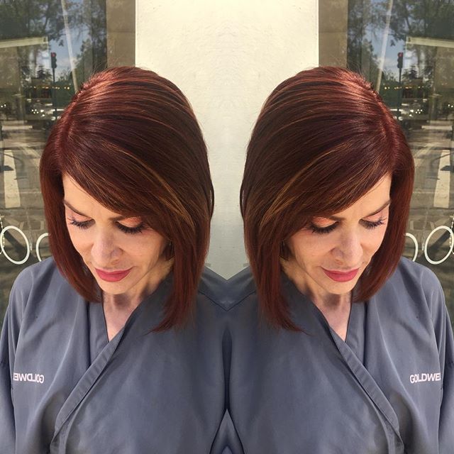 FestoonSalon's tweet photo. A lovely shade of red by #sarah.festoonsalon https://t.co/OApoBspxeJ