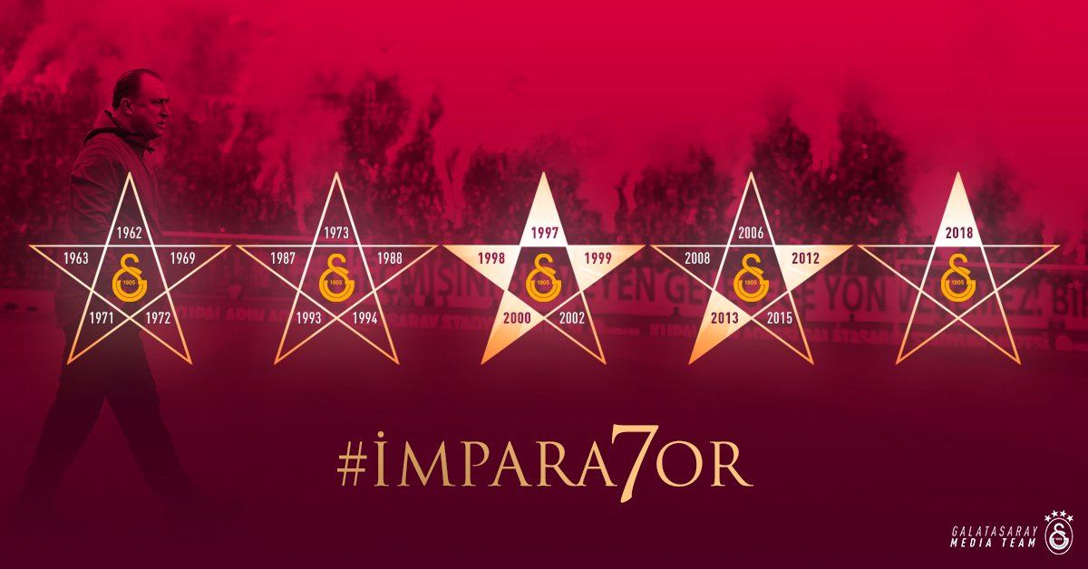 GalatasaraySK's tweet photo. 👑 #İMPARA7OR @fatihterim 

👉 https://t.co/Im6rBskmWr https://t.co/7wnBKVTTM2