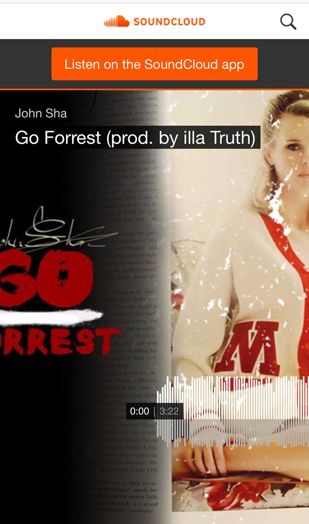 pistol_marie's tweet photo. #goforrest 🔥
@ShaFamilia
Produced by @MASS_acreMusic
#hiphop https://t.co/BWR8aHUA9E